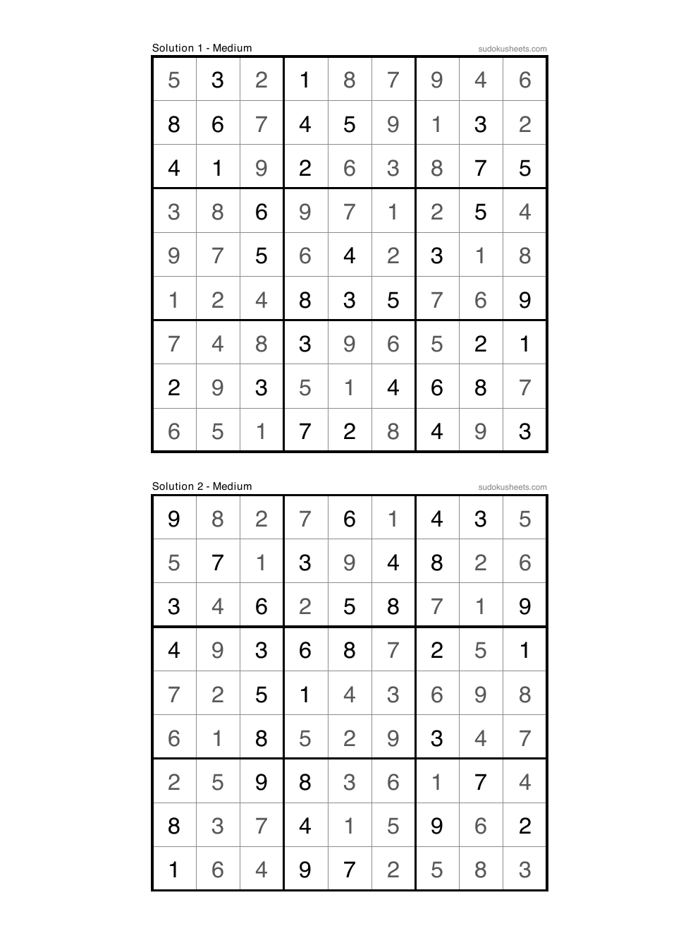 Answer key preview